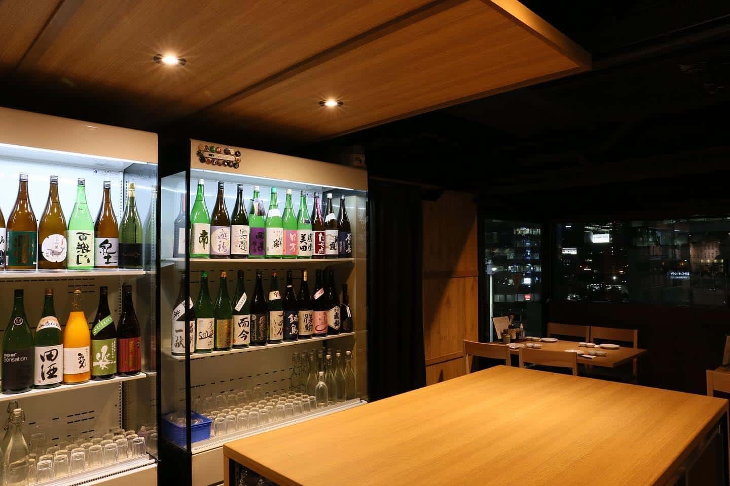 リニューアル後の店内案内1@吟醸マグロ/日本酒品川/日本酒飲み放題/品川居酒屋