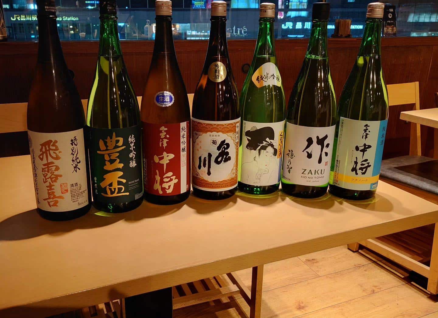 本日もプレミアム土曜日@品川日本酒/品川日本酒飲み放題