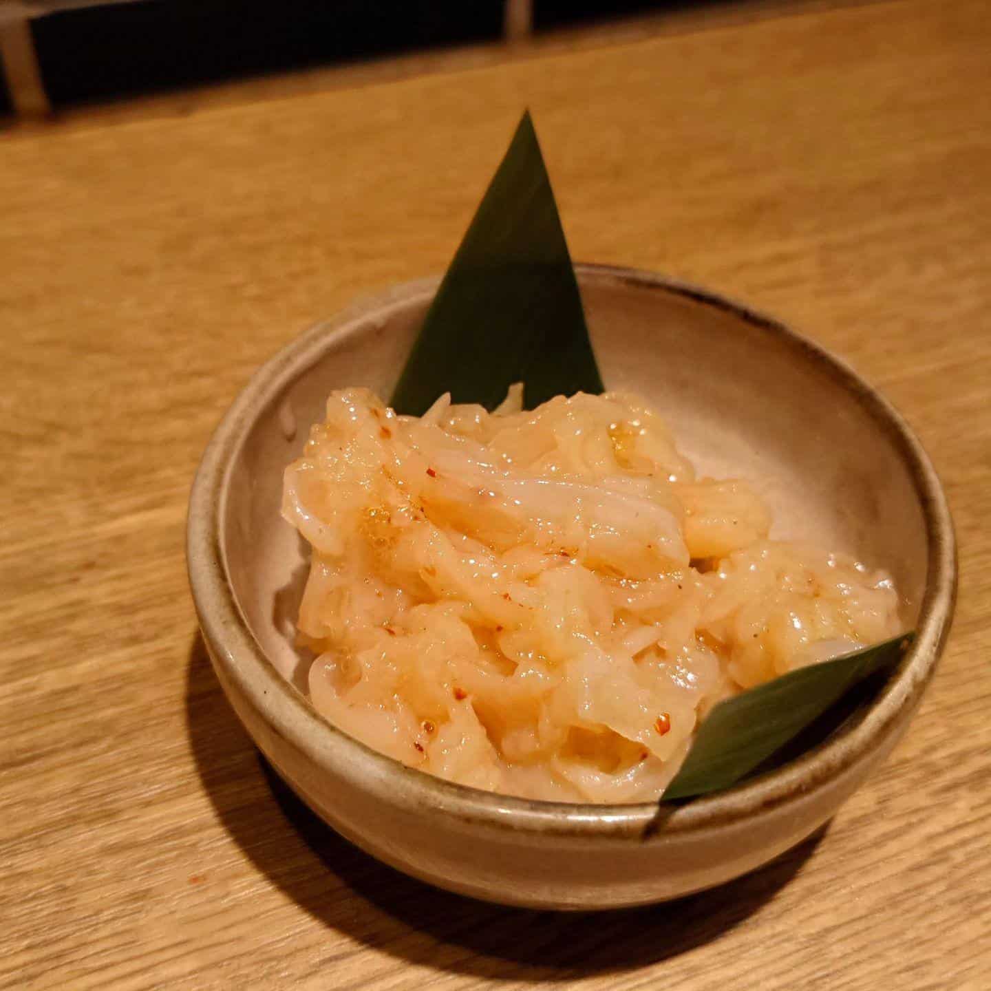大人気酒あてホタテ柚子@品川日本酒/日本酒飲み放題