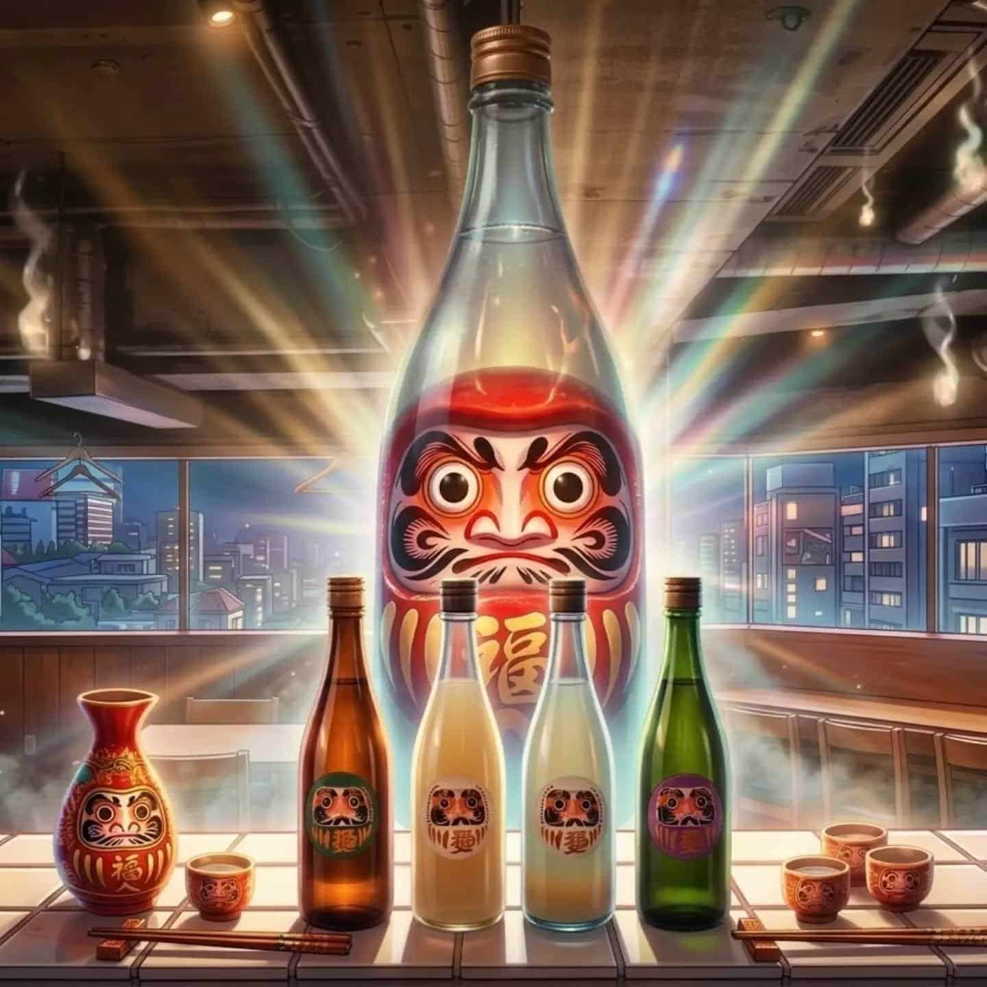 初登場ダルマの日@品川日本酒/品川飲み放題