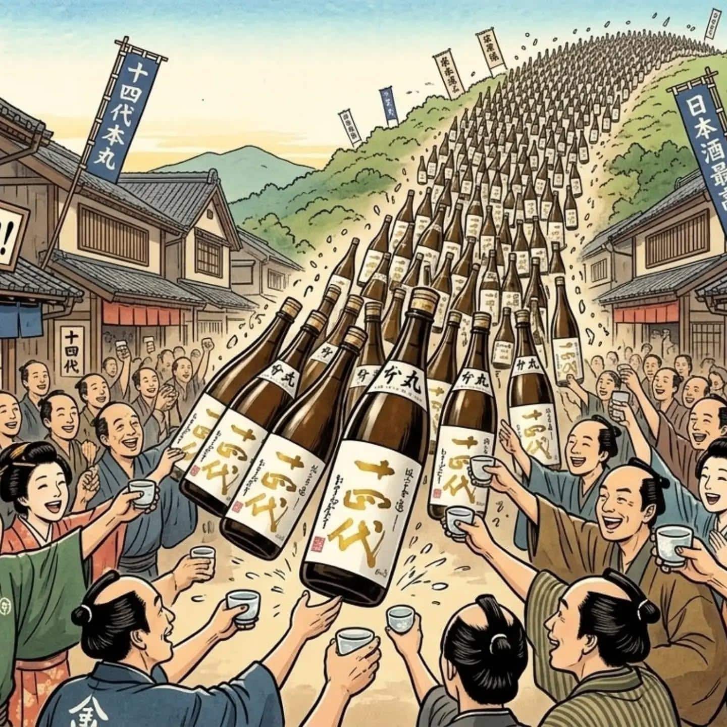 十四日は十四代の日@品川日本酒/品川飲み放題