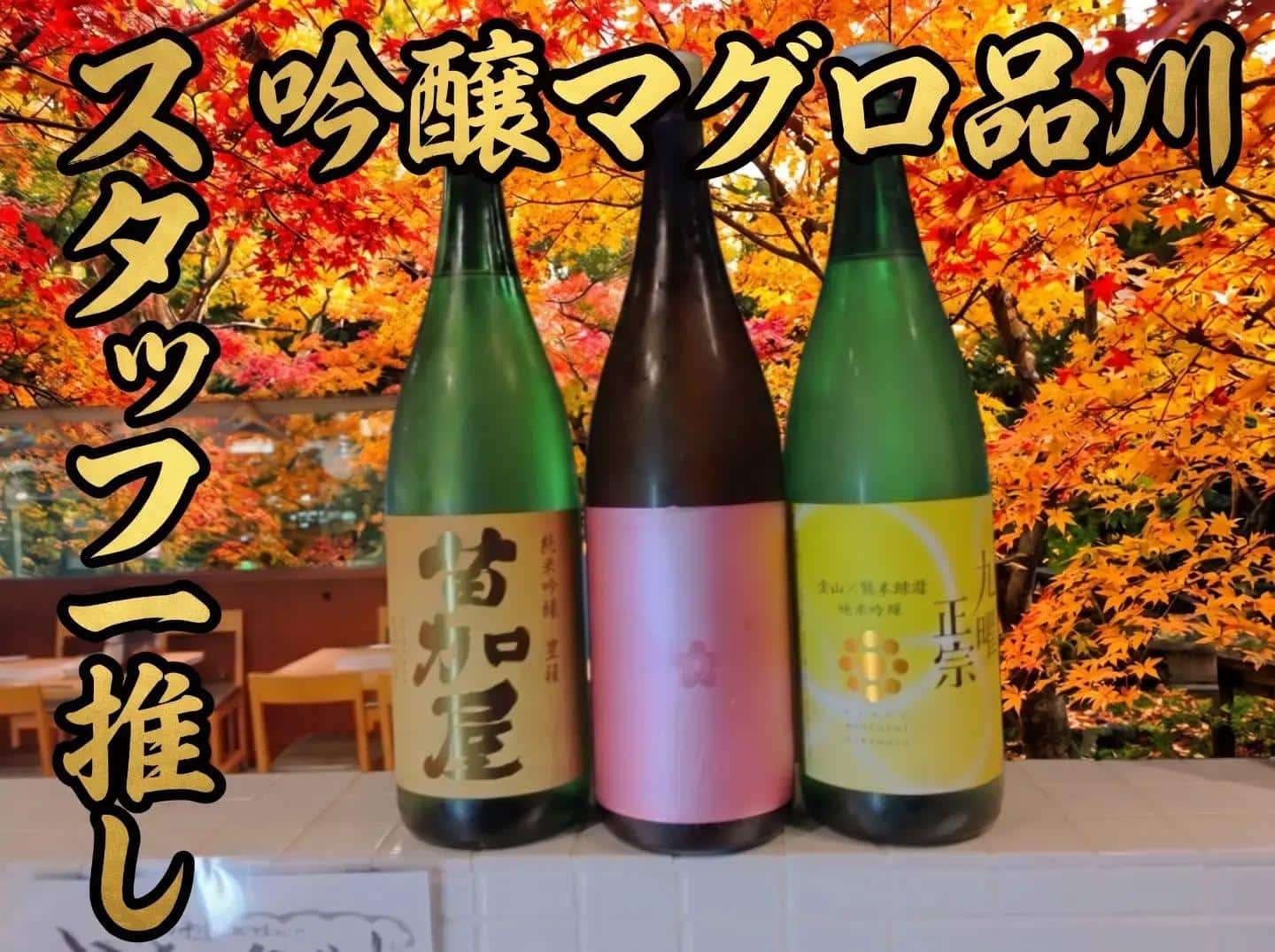 スタッフ一推しの日本酒の日＠品川日本酒/品川飲み放題